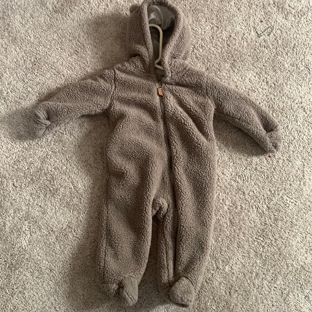 Carters baby Sherpa snowsuit
